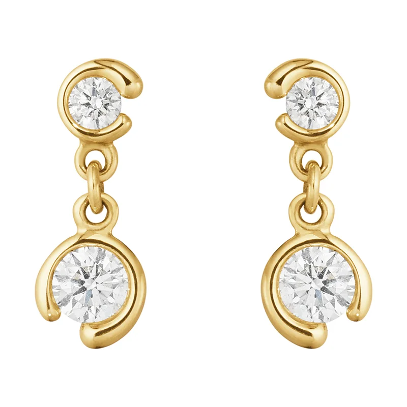 Mercy Double Solitaire Earring 0.40 ct Gold