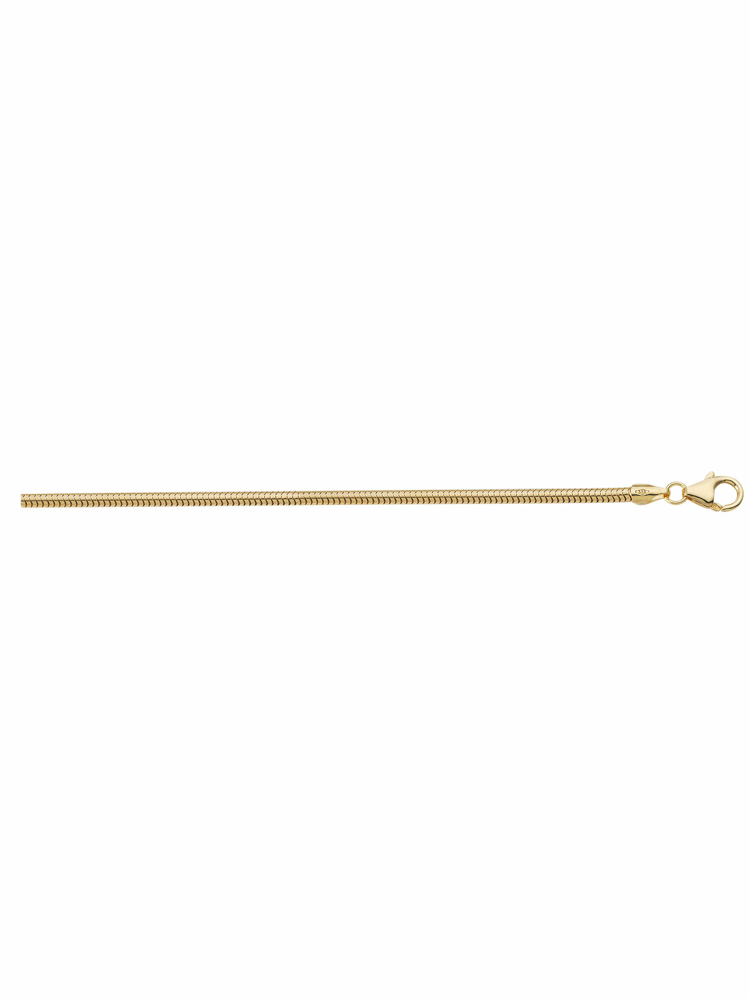 Damen 333 Gold Schlangen Halskette Ø 2,5 mm