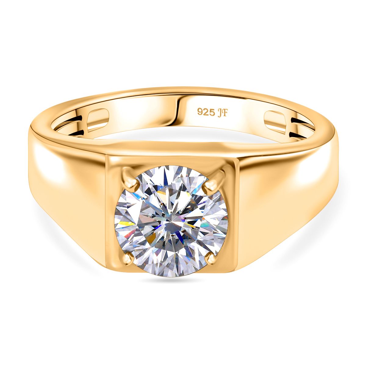 J Francis gefertigt mit SWAROVSKI- Swarovski Zirkonia Solitär Ring